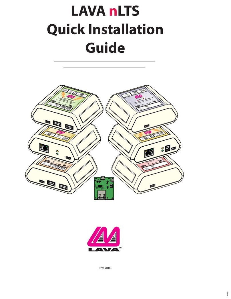 Lava SimulCharge nLTS Quick installation guide