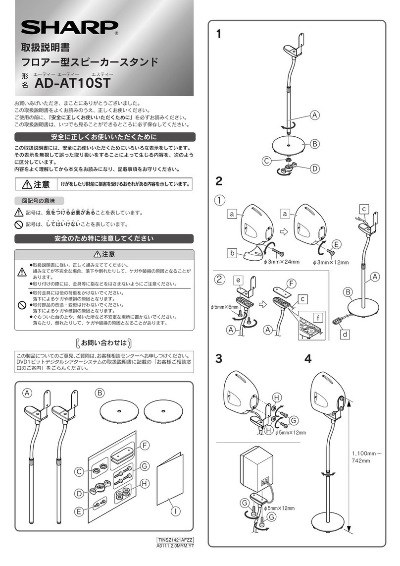 Sharp AD-AT10ST User manual