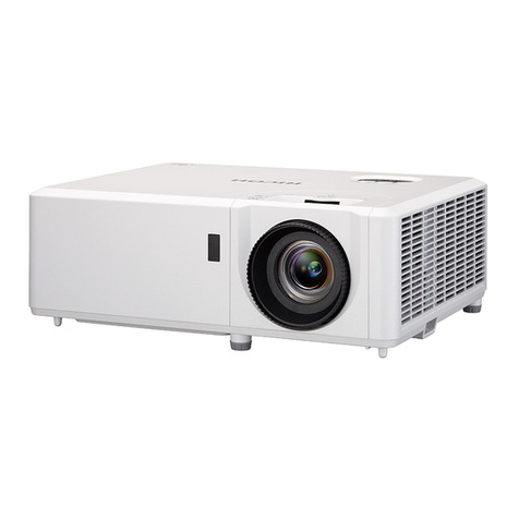 Ricoh PJ WXL5860 User manual