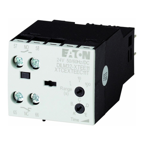 Moeller DILM32-XTE Series installation instructions Moeller DILM32-XTE Series installation instructions