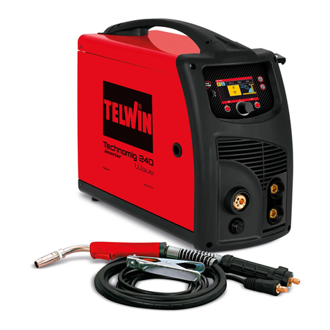 Telwin TECHNOMIG 240 WAVE instruction manual