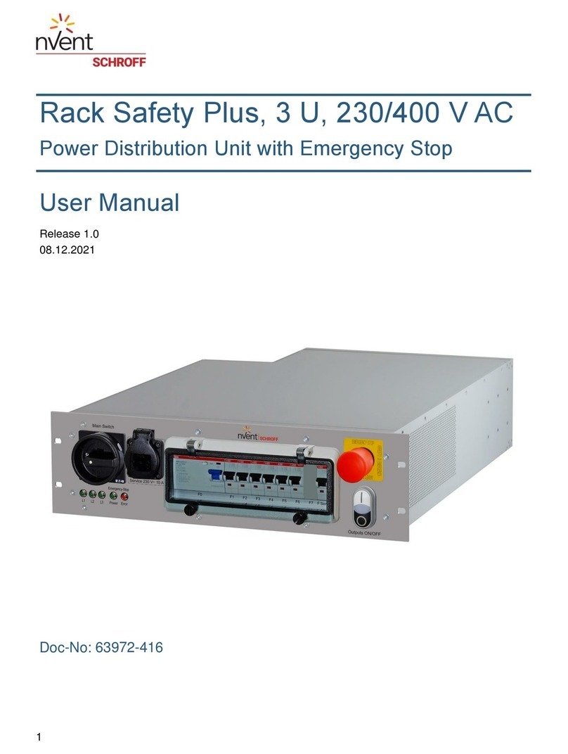 nvent SCHROFF Rack Safety Plus user manual