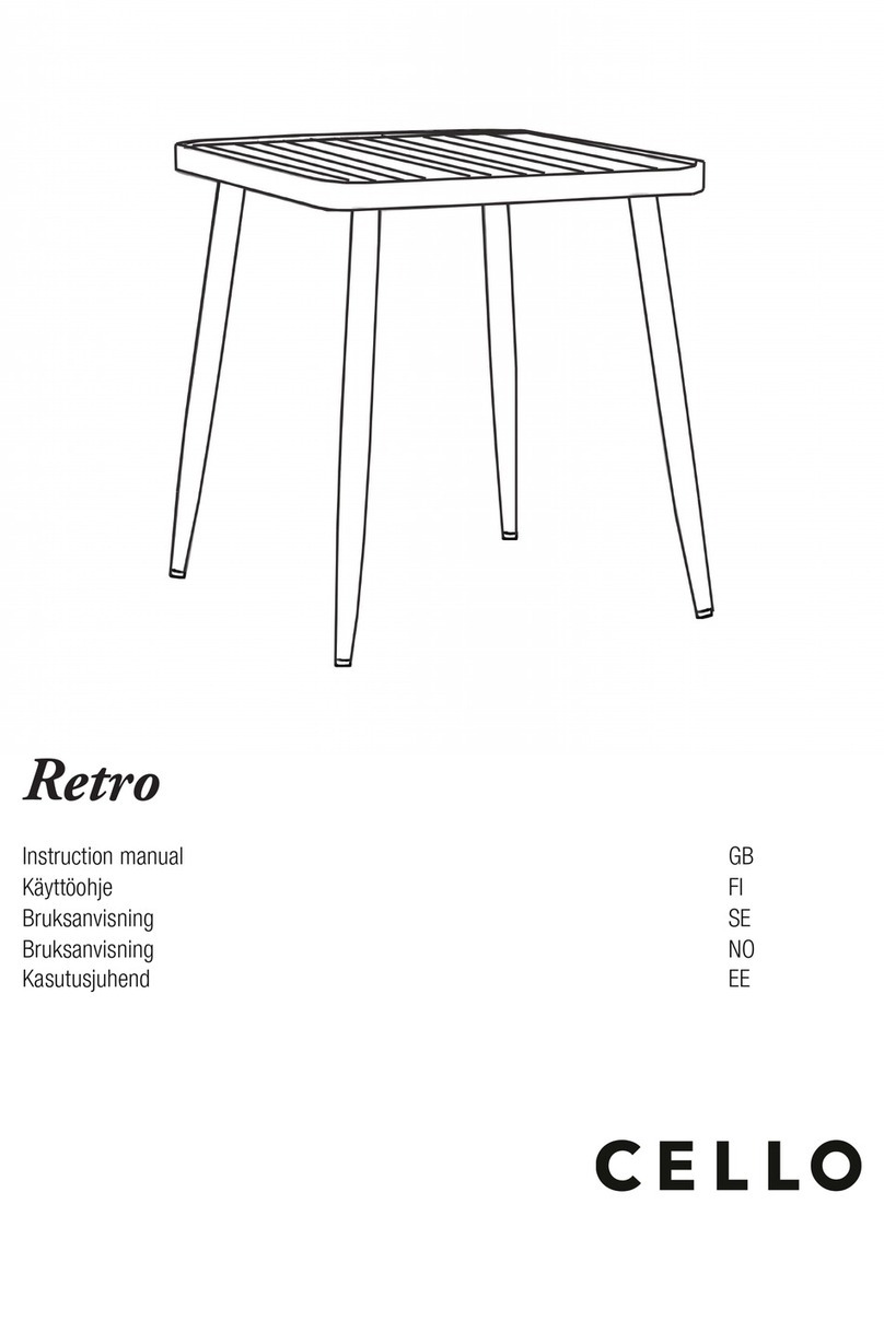 Cello Retro User manual Cello Retro User manual