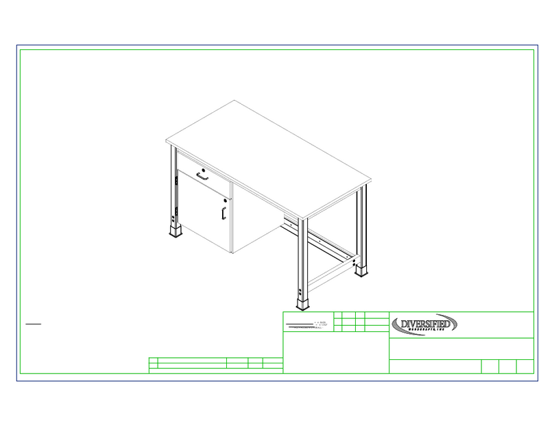 DIVERSIFIED WOODCRAFTS ADD-A-CABINET H7 Series Assembly instructions