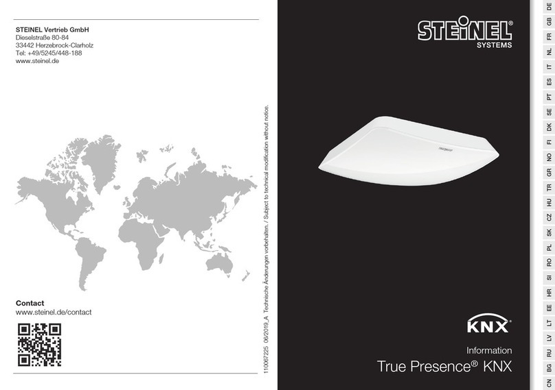 STEINEL True Presence KNX Information