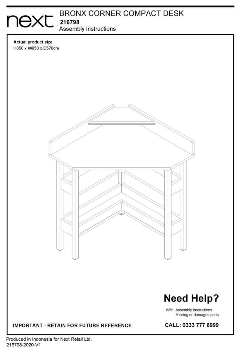Next BRONX 216798 Assembly instructions