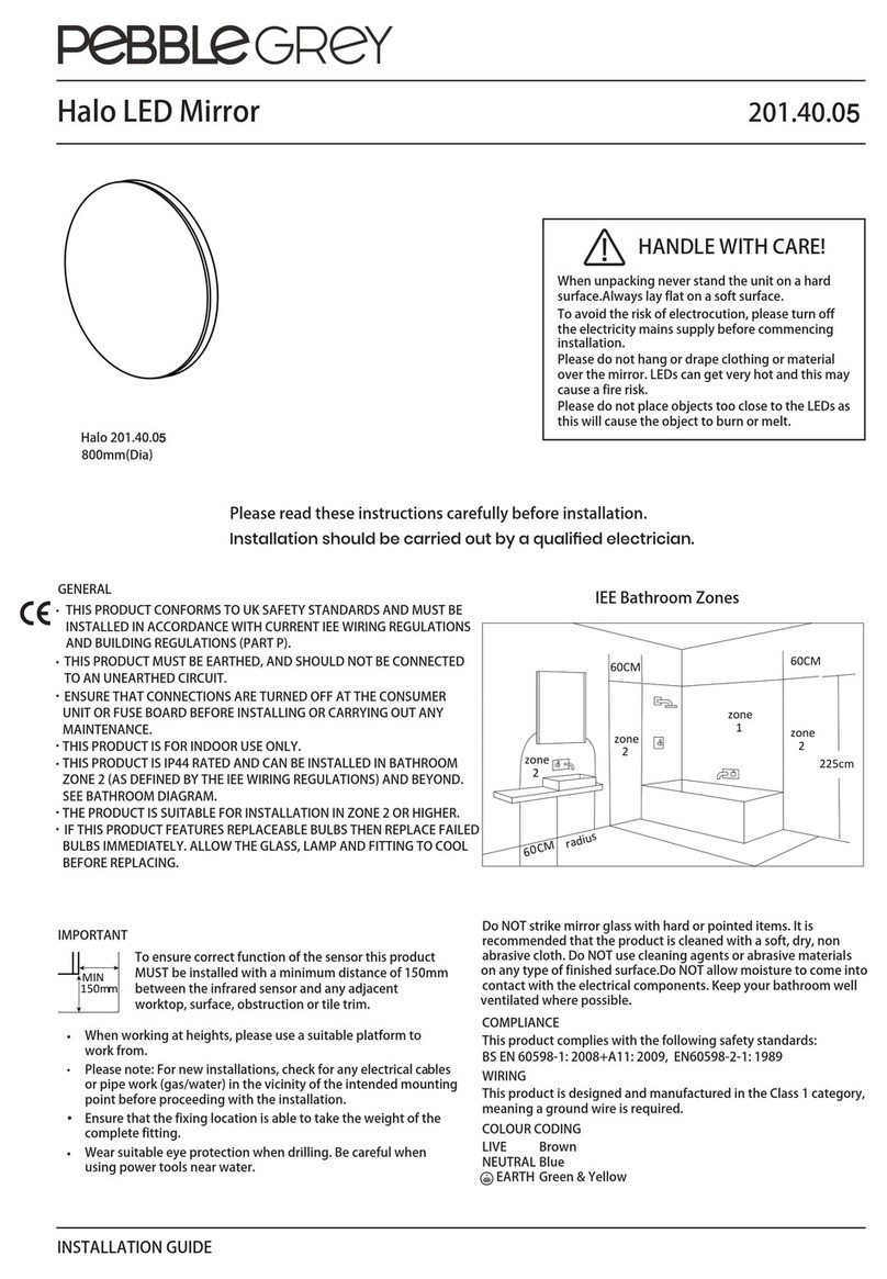 Pebble Grey 201.40.05 quick guide Pebble Grey 201.40.05 quick guide