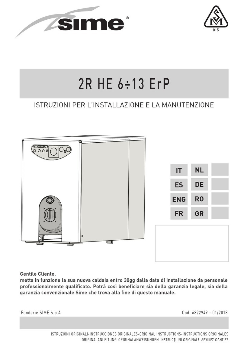 Sime 2R HE Series User manual Sime 2R HE Series User manual