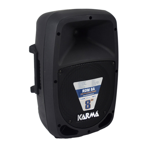 Karma RDM 8A instruction manual