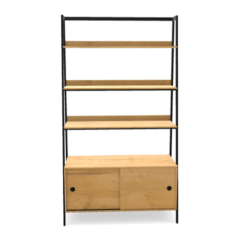 Mocka Kirra Bookcase User manual Mocka Kirra Bookcase User manual