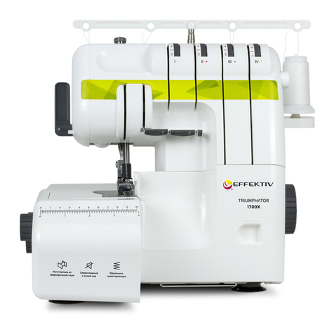 EFFEKTIV TRIUMPHATOR 1700X user manual