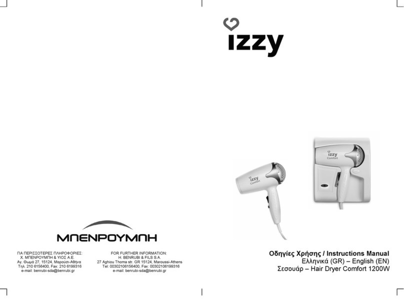 izzy KF-3071 instruction manual