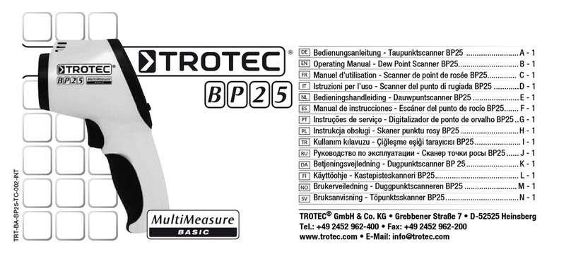Trotec BP25 User manual