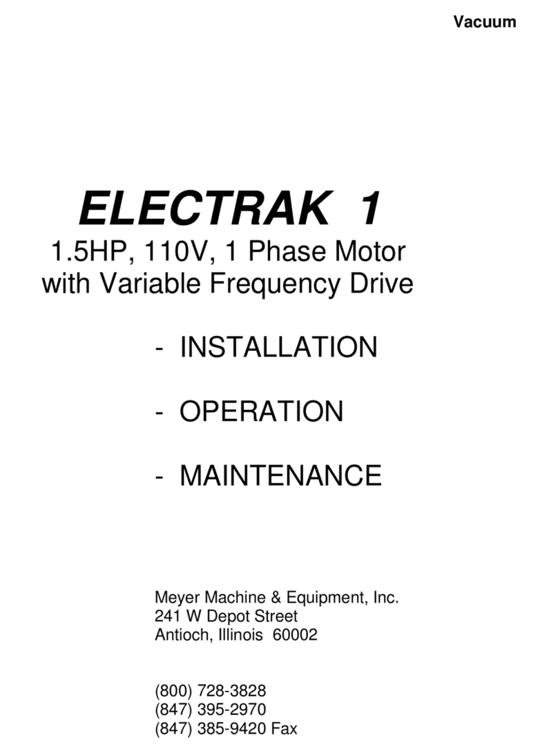 Meyer ELECTRAK 1 manual