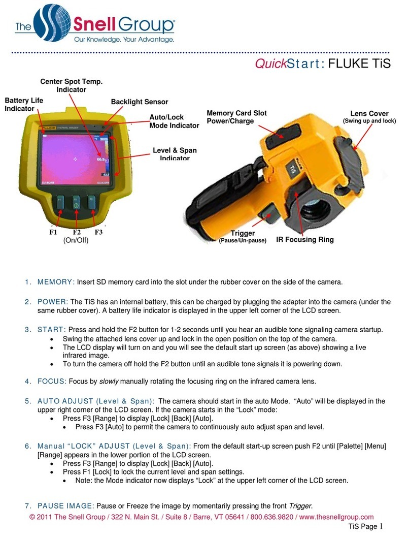 Snell FLUKE TiS User manual