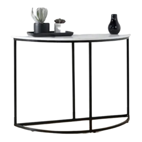 Mocka Portia Console Table User manual Mocka Portia Console Table User manual