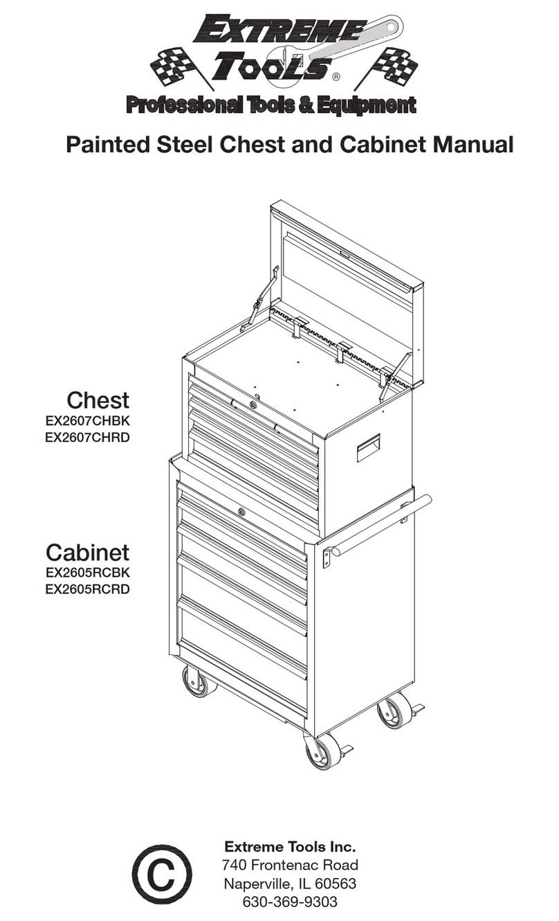 Extreme Tools EX2607CHBK User manual