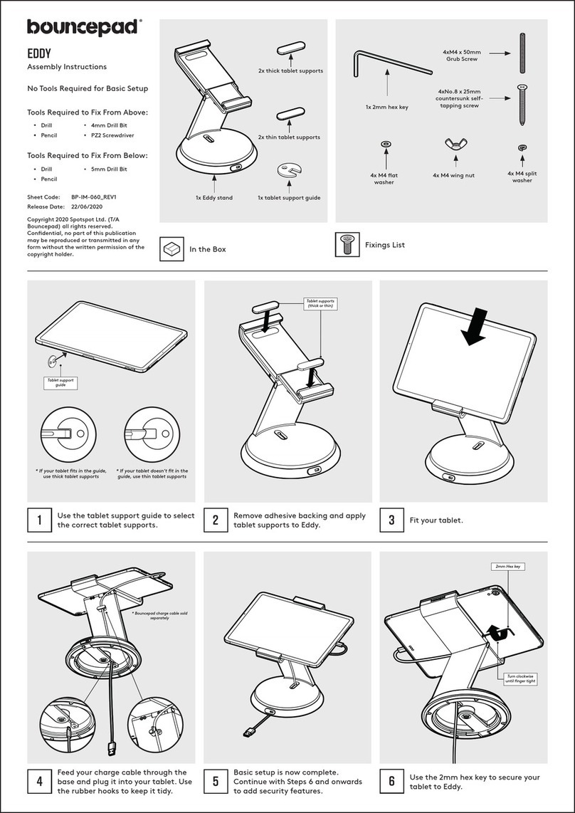 bouncepad EDDY Assembly instructions