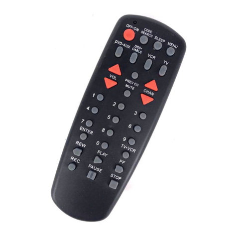 RCA RCU 404 User manual