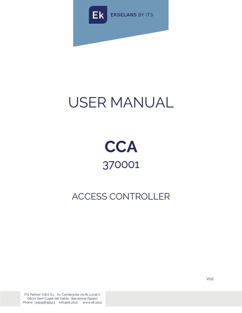ITS Telecom EKSELANS CCA 370001 user manual