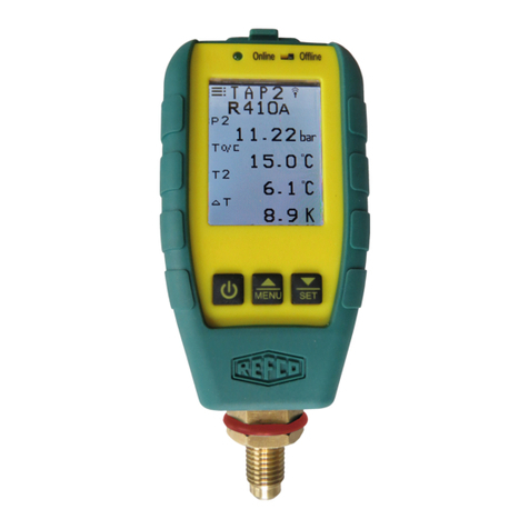 Refco TAP Installation and operating guide