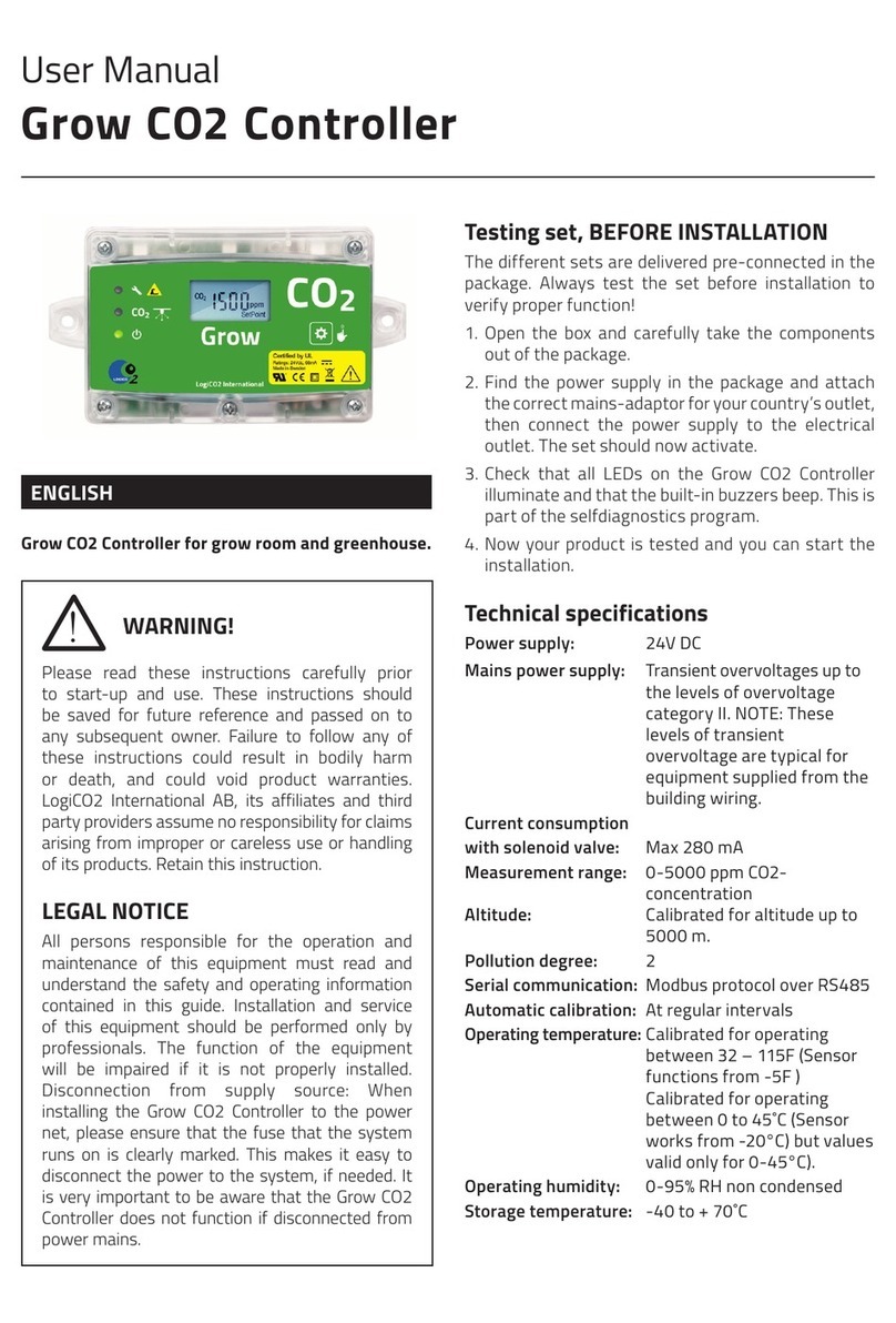 LogiCO2 FJ-SW2401000N user manual