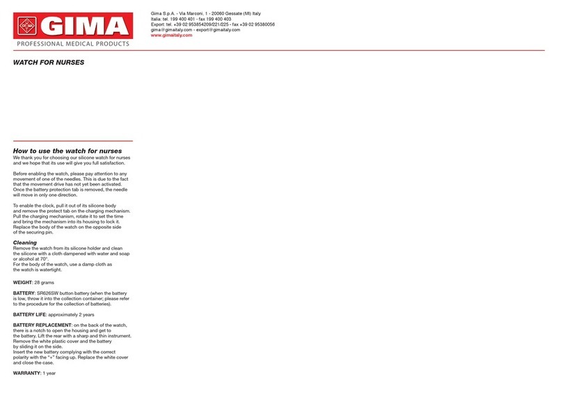 Gima 25534 User manual Gima 25534 User manual