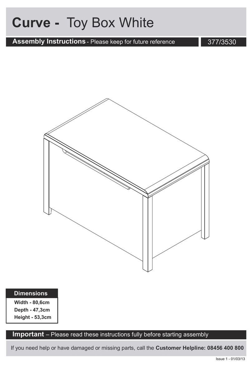 Argos Curve 377/3530 Assembly instructions Argos Curve 377/3530 Assembly instructions
