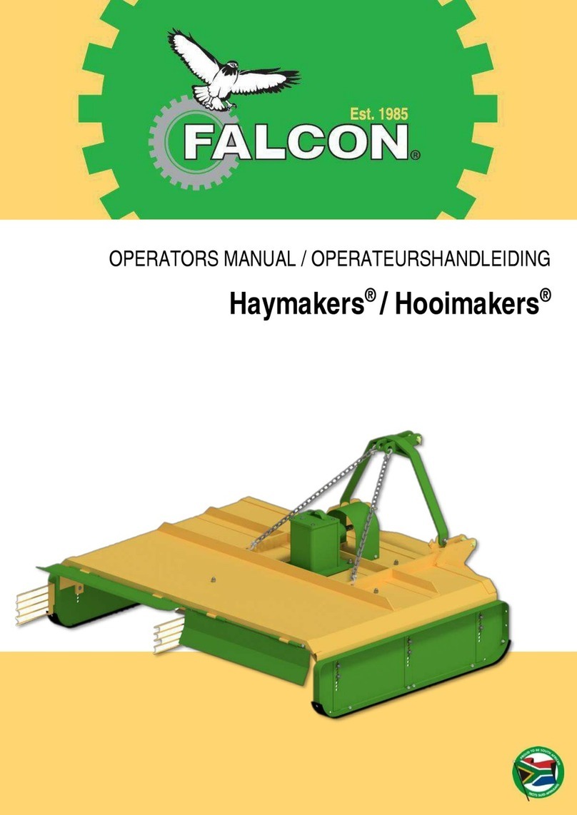 Falcon Haymakers Operator's manual