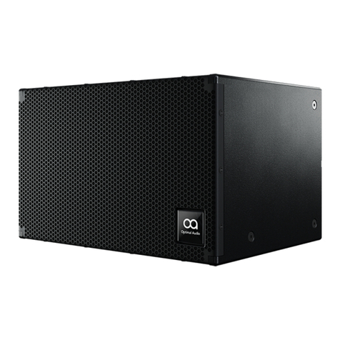 Optimal Audio Sub User manual