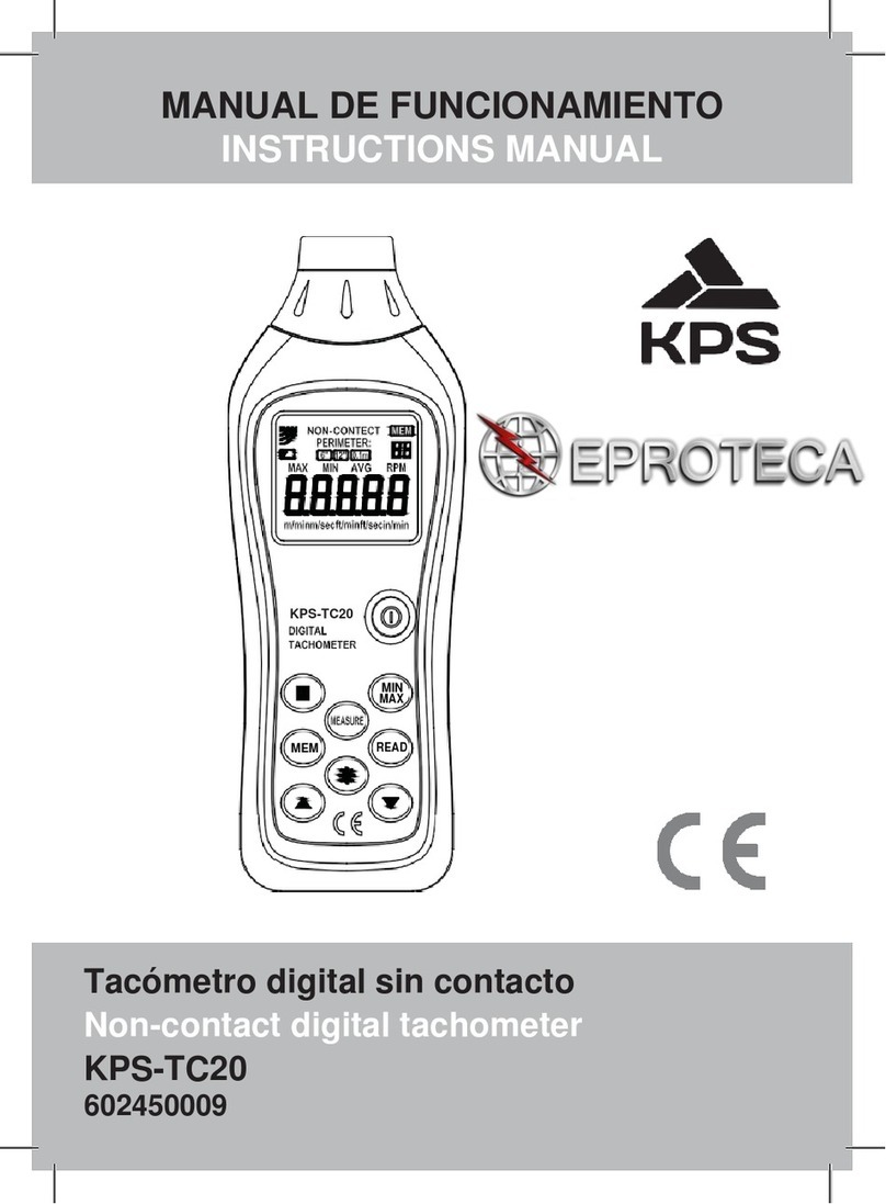 Eproteca KPS KPS-TC20 instruction manual