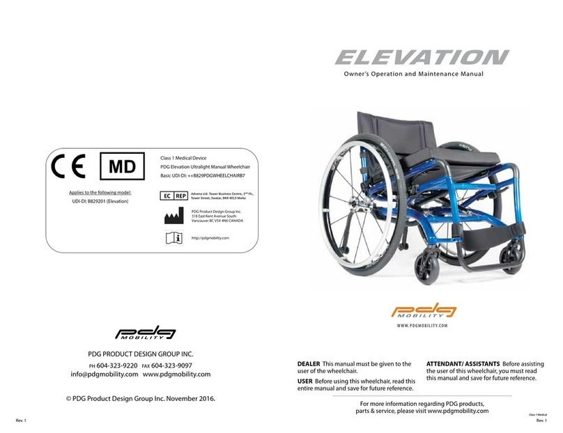 PDG Mobility Elevation Installation guide PDG Mobility Elevation Installation guide