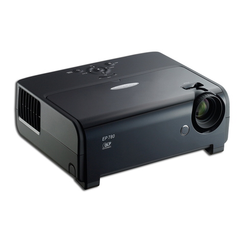 Optoma EP780 User manual