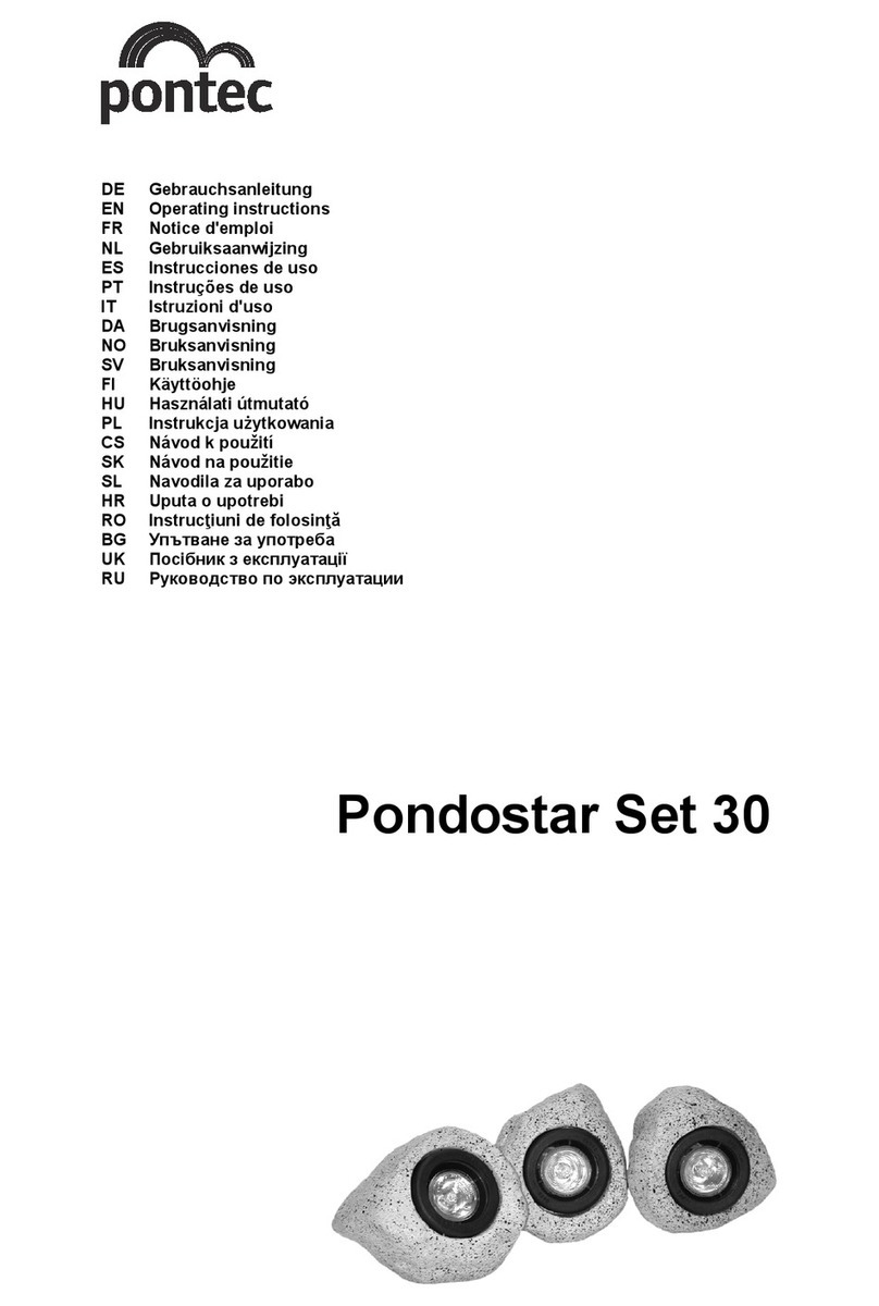 Pontec PondoStar Set 30 User manual
