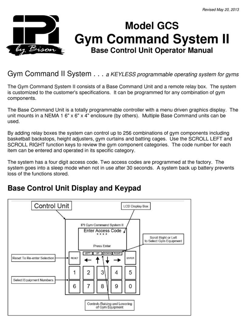 Bison IPI GCS Operator's manual