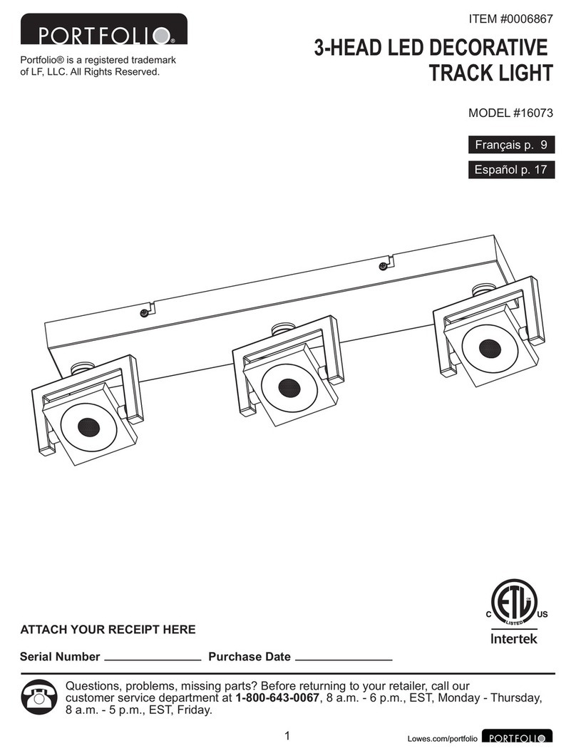 Portfolio 16073 User manual