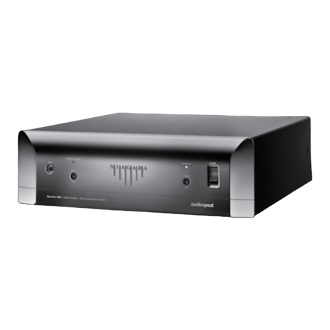 AudioQuest Niagara 7000AP quick start guide