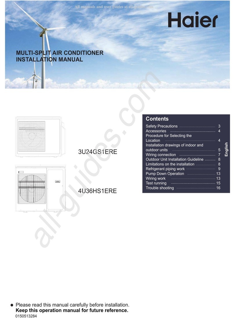 Haier 3U24GS1ERE User manual