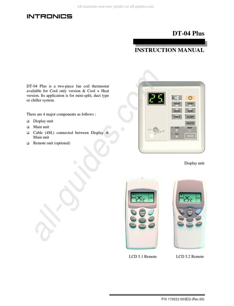 Intronics DT-04 Plus instruction manual
