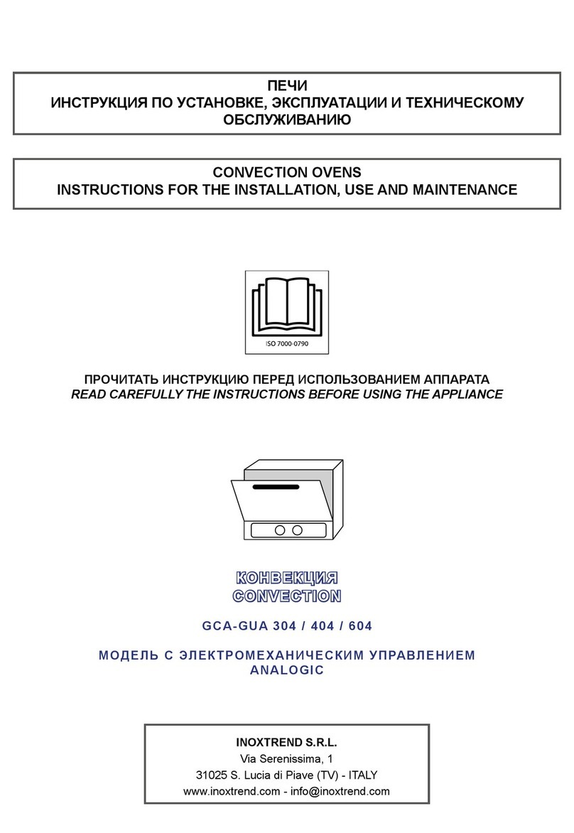 Inoxtrend GCA-GUA 304 User manual Inoxtrend GCA-GUA 304 User manual