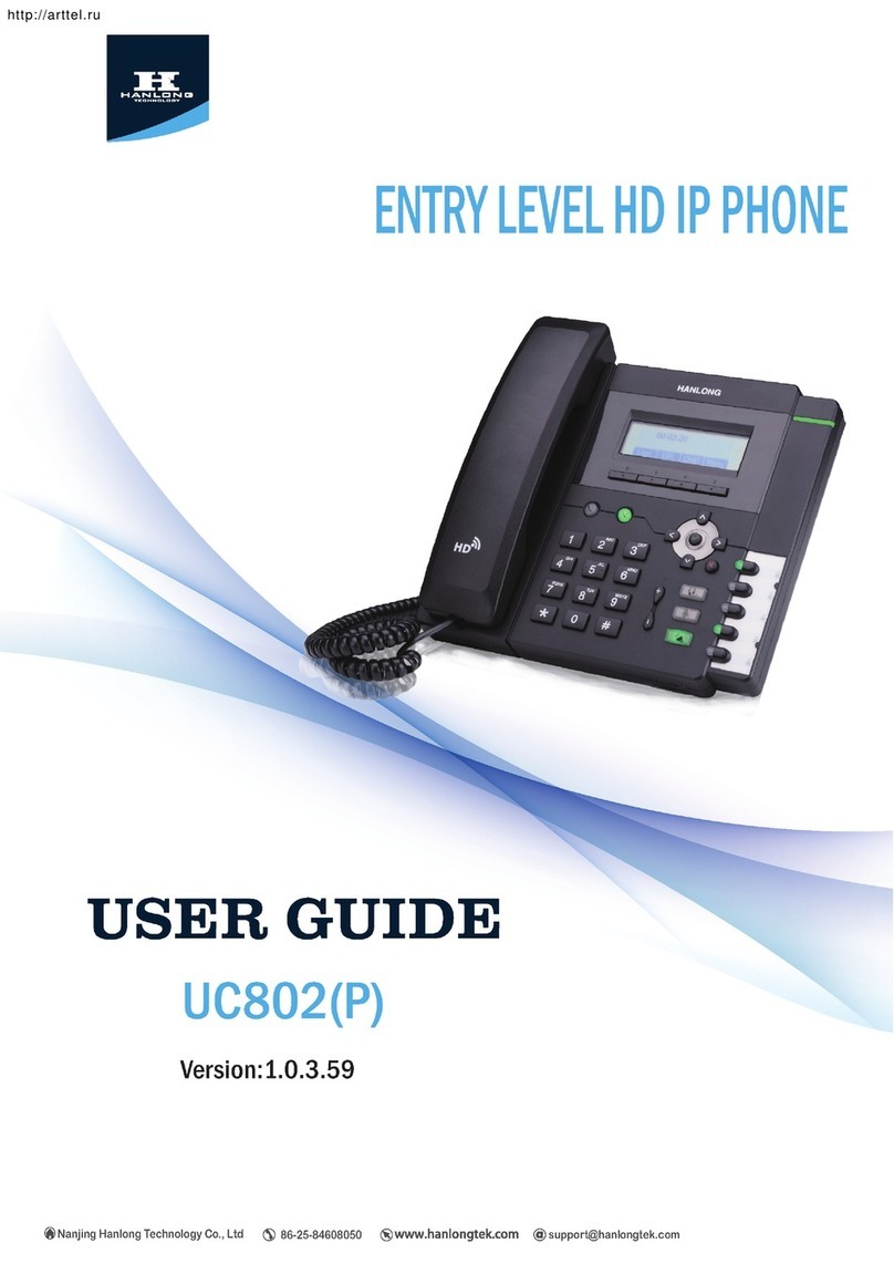 Hanlong UC802(P) User manual