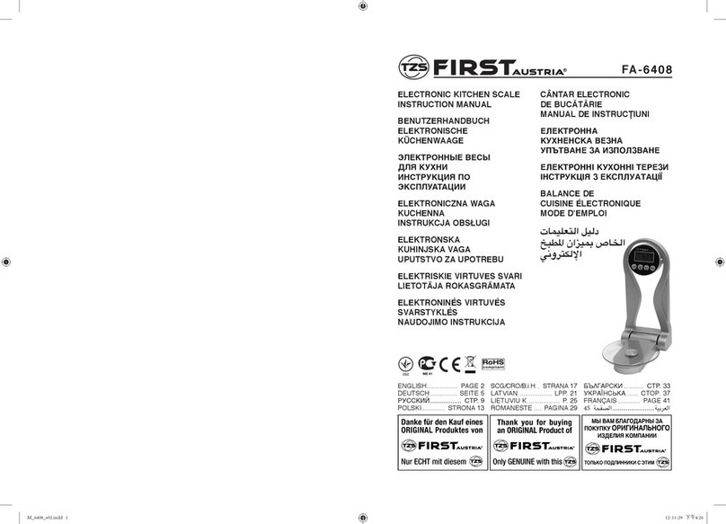 TZS First AUSTRIA FA-6408 User manual