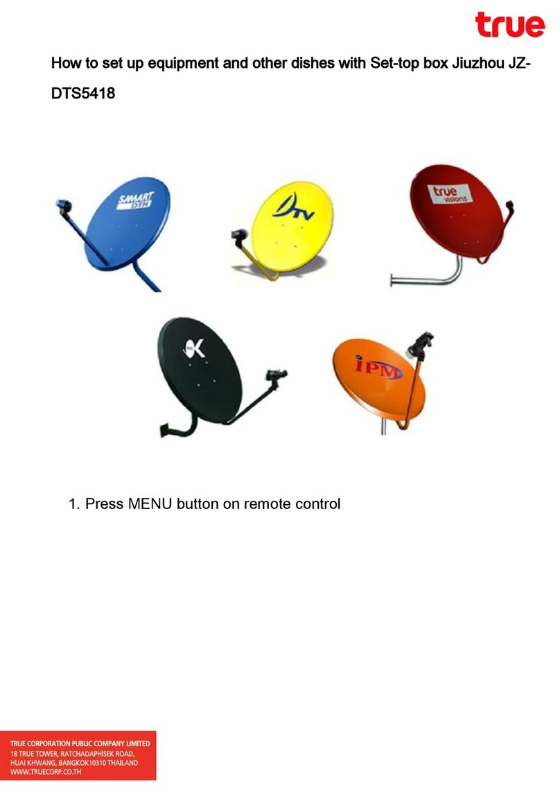 True Jiuzhou JZDTS5418 How to set up
