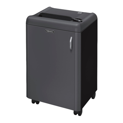 Fellowes Fortishred 1050HS User manual