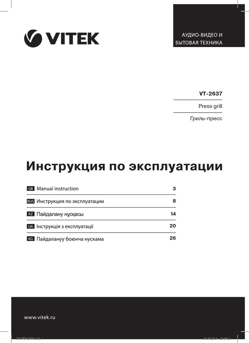 Vitek VT-2637 User manual