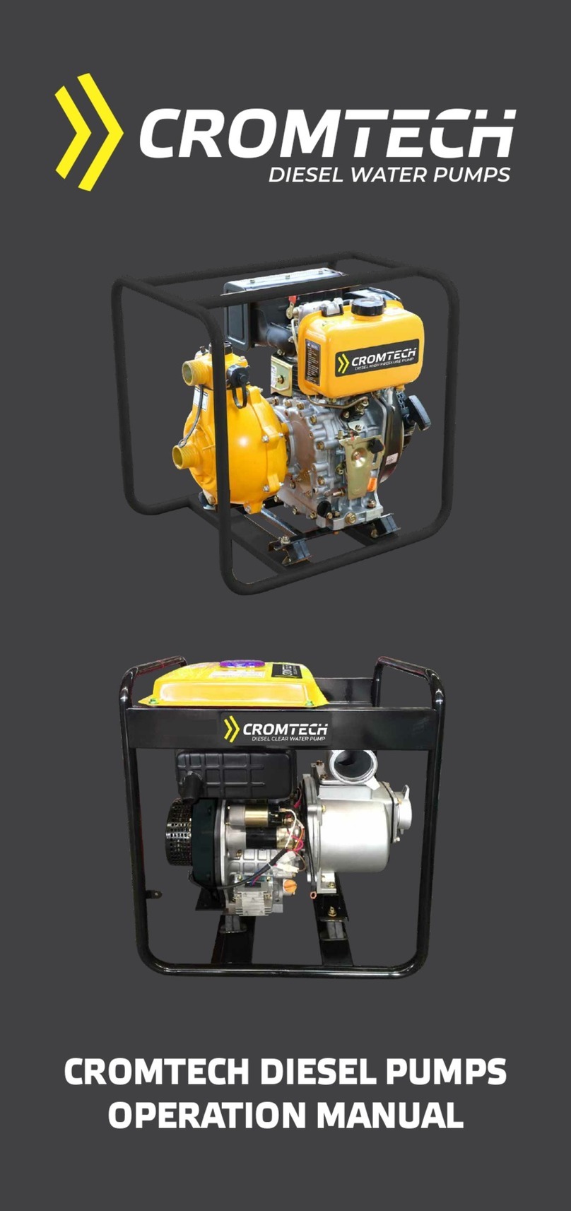 Cromtech TFT150DE Operation manual