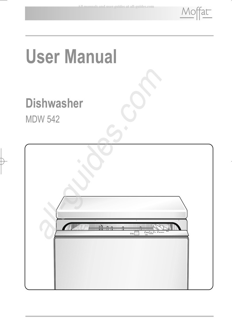 Moffat MDW 542 user manual