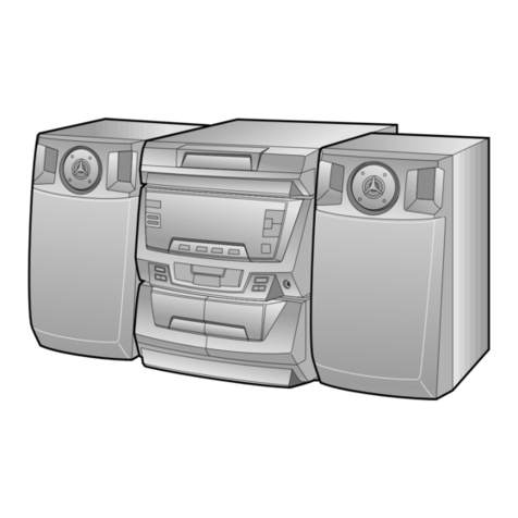 Sharp CD-C405W User manual