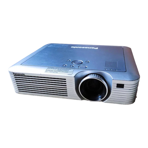 Panasonic PT-LC75E User manual