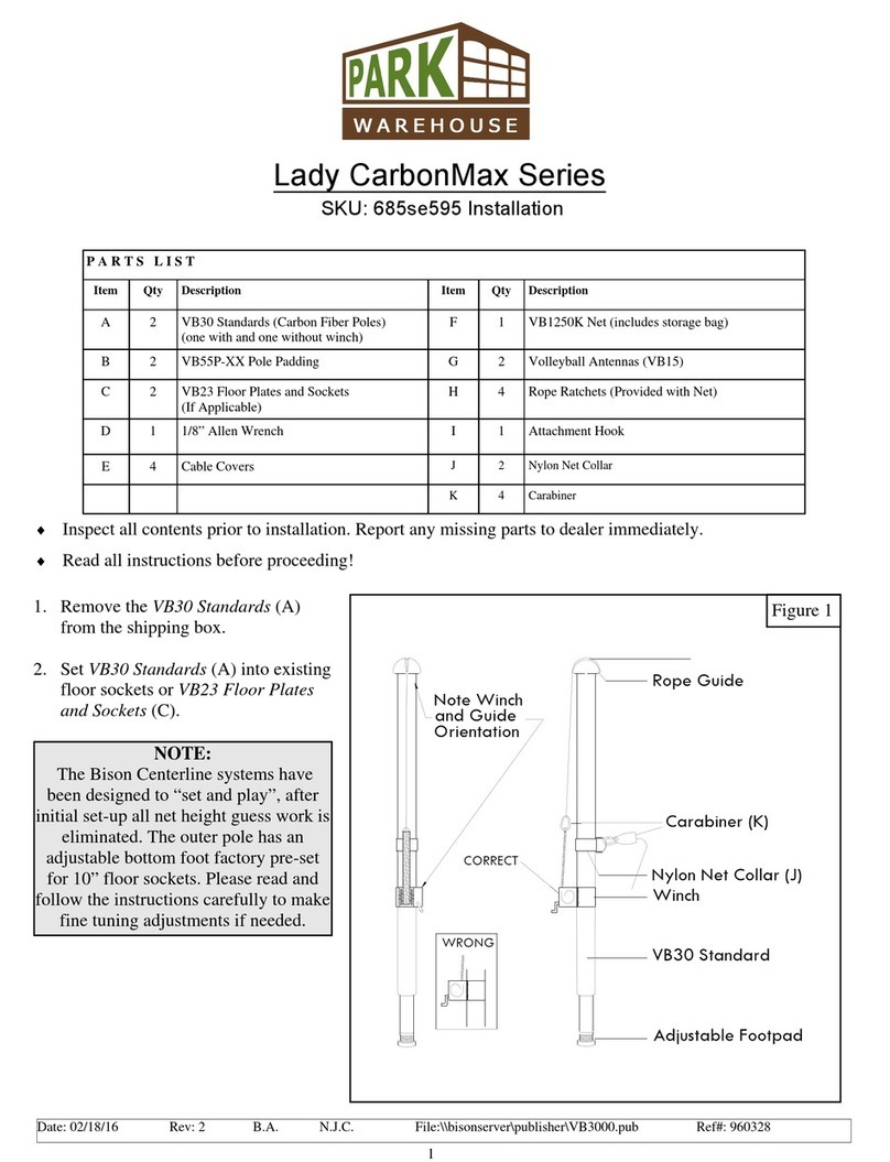 PARK WAREHOUSE Lady CarbonMax Series Installation PARK WAREHOUSE Lady CarbonMax Series Installation